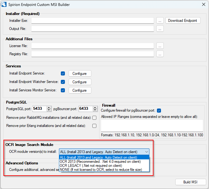 OCR Image Search Module
